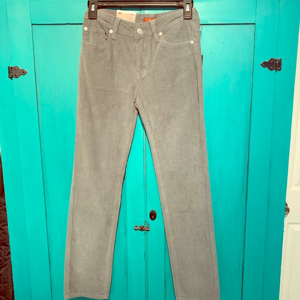 7 for all Mankind boys slimmy corduroy